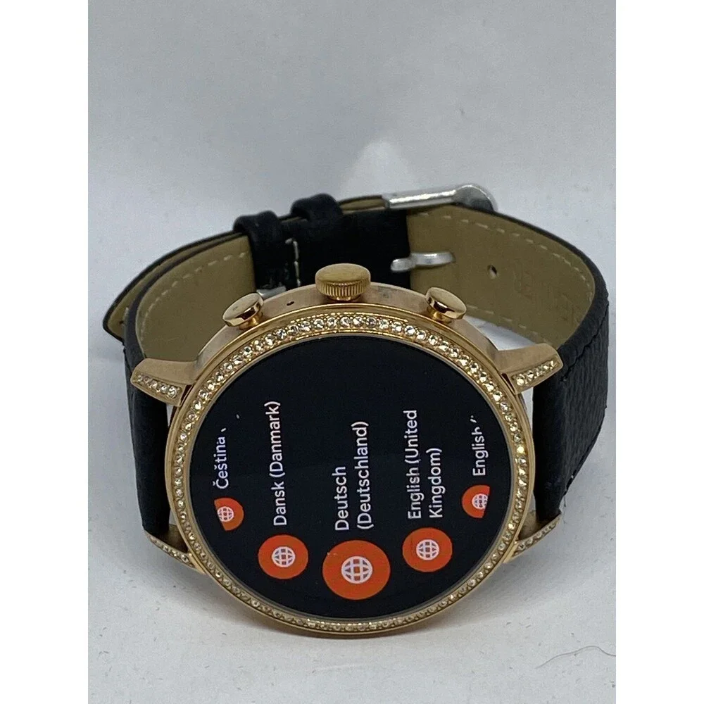Fossil Gen 4 Authentic Digital Dial Smart Watch Custom Band FTW6011 LT438